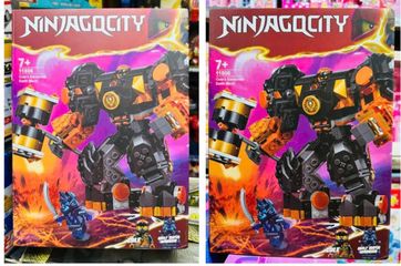 Đồ chơi lắp ráp Ninjago city 11806 chiến giáp của Cole nguyên tố trái đất Cole's Elemental Earth Mech