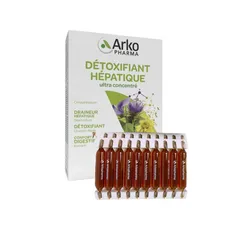  Nhập khẩu chính ngạch Nước giải độc gan Arkofluides Detoxifiant Hepatique H/20 ống ARKOPHARMA 