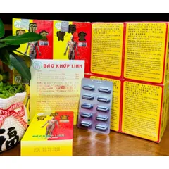 Viên uống bảo khớp linh hỗ trợ giảm đau xương khớp, thoái hóa khớp, tê bại tứ chi hộp 30 viên hàng chính hãng loại 1