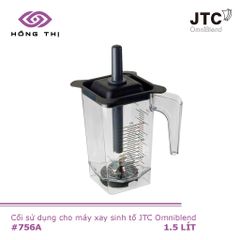 Nắp Cối Máy Xay Sinh Tố JTC Omniblend 1.5 Lít - Nhựa Polycarbonate Chính Hãng, Bảo Vệ An Toàn cho Thực Phẩm