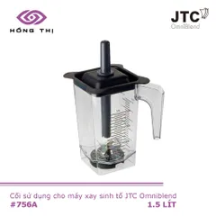 Cối Xay Sinh Tố JTC OmniBlend 1,5L - Bộ Cối, Nắp, Lưỡi Dao & Que Khuấy - Tạo Sinh Tố Mịn Màu An Toàn, Nhập Khẩu Chính Hãng