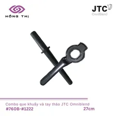 Combo Que Khuấy & Tay Tháo Đồ Dùng Máy Xay Sinh Tố JTC OmniBlend - Nhựa Polycarbonate Chịu Lực, An Toàn Sức Khỏe