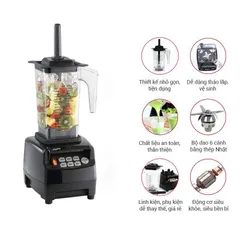 Lưỡi dao máy xay sinh tố JTC OmniBlend bằng thép không gỉ lưỡi dao 6 cánh - Nhập khẩu chính hãng