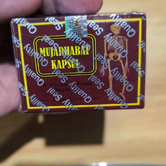 Khớp Não Đỏ Mujarhabat Kapsul Malaysia - Hỗ Trợ Xương Khớp, Giảm Đau, Thoát Vị Đĩa Đệm - Hộp 20 Ống Tăng Cường Sức Khỏe