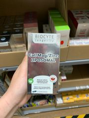 Viên uống Cal/Mag/Zinc Liposomal Biocyte Pháp bổ sung Canxi, Magie, Kẽm 277247