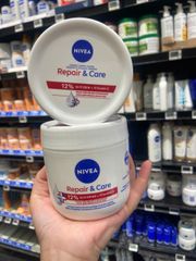 Kem Dưỡng Ẩm Nivea Reparateur & Soin 400ml - Cấp Nẩm 72h, Chống Nẻ, Dưỡng Da Mềm Mịn, Dùng Cho Mẹ & Bé