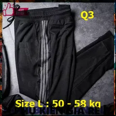 Quần Jogger Thể Thao Nỉ Unisex Cao Cấp Cho Nam Nữ - Chất Umi Dày Đẹp, Thoải Mái, Phong Cách Trẻ Trung (40-86kg)