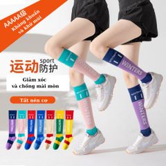 Vớ Nén Bắp Chân Thể Thao Chạy Bộ Thoáng Khí, Thấm Mồ Hôi, Bảo Vệ Cơ, Giảm Chấn Thương - Thoải Mái Khi Vận Động