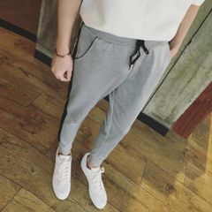 Quần Jogger Thể Thao Nam - Thoải Mái, Co Giãn, Dễ Phối Đồ, Tập Gym và Chạy Bộ (Xám Kẻ Đen) - Phong Cách Unisex Năng Động