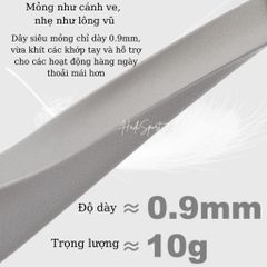 Băng Cổ Tay Lining Mỏng Nhẹ Hỗ Trợ Phục Hồi Chấn Thương - Bảo Vệ Khớp Cổ Tay Chất Liệu Thoáng Khí, Nhiều Màu Sắc