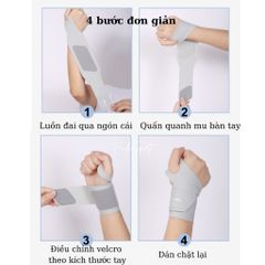 Băng Cổ Tay Lining Mỏng Nhẹ Hỗ Trợ Phục Hồi Chấn Thương - Bảo Vệ Khớp Cổ Tay Chất Liệu Thoáng Khí, Nhiều Màu Sắc
