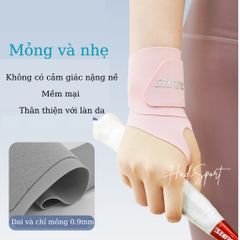Băng Quấn Cổ Tay AOLIKES - Chất Liệu Mỏng Nhẹ Bảo Vệ Cổ Tay Khi Chơi Thể Thao, Hỗ Trợ Phục Hồi Chấn Thương