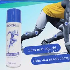 Chai xịt lạnh giảm đau thể thao Magicode 250ml làm lạnh nhanh chóng giảm căng tức cơ tức thì