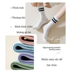 Tất Thể Thao Nữ Chống Trượt Độ Đàn Hồi Cao - Vỏ Bọc Chân Thấm Mồ Hôi, Thiết Kế Thoáng Khí cho Mọi Hoạt Động Thể Thao