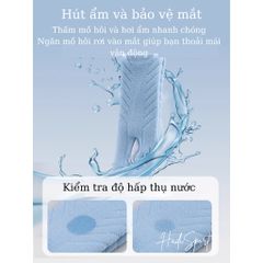 Băng Đô Thể Thao Lining Chặn Mồ Hôi - Kháng Trượt, Thấm Hút Tốt, Dành Cho Cầu Lông, Gym, Yoga, Mã LDEU384