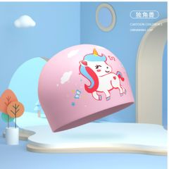 Mũ Bơi Trẻ Em YouYou Chính Hãng Silicone Đàn Hồi, Chống Thấm Nước, Màu Sắc Đáng Yêu - Phụ Kiện Bơi Lội An Toàn Cho Trẻ Nhỏ