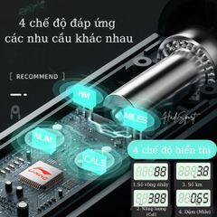 Dây Nhảy Đếm Bước LI-NING Điều Chỉnh Cho Trẻ Em & Người Lớn - Dây Nhảy Thể Thao Chống Trượt Có Màn Hình Điện Tử LJST847