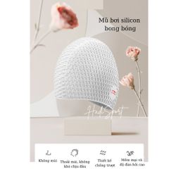 Mũ Bơi Người Lớn LI-NING Chống Trượt, Chống Thấm Nước - Dành Cho Phụ Nữ Tóc Dài - Thiết Kế 3D Thoải Mái LSJK818-1