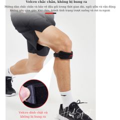 Đai Bảo Vệ Xương Bánh Chè LI-NING Chạy Bộ, Tập Gym - Giúp Bảo Vệ Khớp Gối, Thoáng Khí, Co Giãn, Freesize
