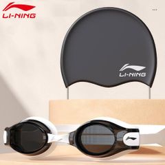 Kính Bơi Người Lớn Chống Nước Chống Sương Mù Chống Tia UV Lining - Kèm Nút Tai & Cầu Mũi LSJU507