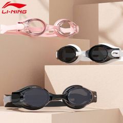 Kính Bơi Người Lớn Chống Nước Chống Sương Mù Chống Tia UV Lining - Kèm Nút Tai & Cầu Mũi LSJU507