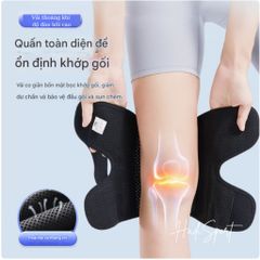 Bó Gối Lining LDEU182 - Đệm Khum Bảo Vệ Khớp Gối, Hỗ Trợ Phục Hồi Chấn Thương, Giảm Đau Thể Thao, Co Giãn Thoáng Khí