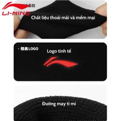 Băng bảo vệ cổ tay LI-NING thấm mồ hôi, băng tay cầu lông/Tenis dụng cụ thể thao gym yoga Mã LDEP970