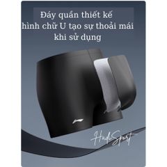 Quần Bơi Nam Lining LXKR666 - Chuyên Nghiệp, Thời Trang, Chất Liệu Thấm Nước UPF 50+, Thiết Kế Ôm Cơ Thể, Dễ Chịu Khi Vận Động