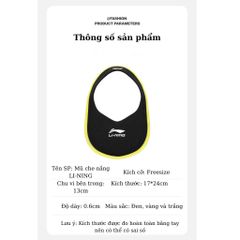 Mũ Chống Nắng Thể Thao LI-NING Nam Nữ LBKS641 - Chống Tia Cực Tím Cho Chạy Bộ, Đi Xe Đạp Mùa Hè, Mũ Tennis Cao Cấp