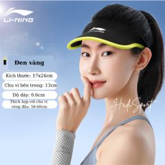 Mũ Chống Nắng Thể Thao LI-NING Nam Nữ LBKS641 - Chống Tia Cực Tím Cho Chạy Bộ, Đi Xe Đạp Mùa Hè, Mũ Tennis Cao Cấp