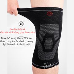 Băng bảo vệ đầu gối Li-Ning LQAM807 - Thiết kế điều áp chống trượt, hỗ trợ tối ưu cho thể thao và gym, thoáng khí, chất lượng cao