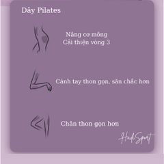 Dây kháng lực LI-NING 1.5m - Dây đàn hồi tập Gym, Yoga, Pilates tăng cường sức bền, linh hoạt cho mọi lứa tuổi