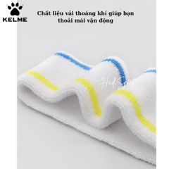 Băng Đô Thể Thao KELME KHJ303-1 Chặn Mồ Hôi Thấm Hút, Phụ Kiện Cầu Lông, Yoga, Tennis Dành Cho Nam Nữ