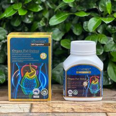 [Nhập khẩu chính ngạch] Viên uống giảm mỡ nội tạng Vitatree Organ Fat Detox 60 viên hàng Úc 277626