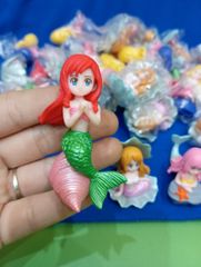 Mô Hình Nàng Tiên Cá Mini Trang Trí Bể Cá Thủy Sinh - Sản Phẩm PVC An Toàn Dành Cho Thú Cưng và Không Gian Sống Vui Nhộn