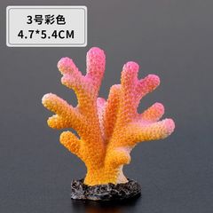 San Hô Nhựa Mini Trang Trí Bể Cá - Tiểu Cảnh Đẹp, Bền, Phong Cách Biển Nhân Tạo, Phụ Kiện Hồ Cá, Chất Liệu Resin Không Độc Hại