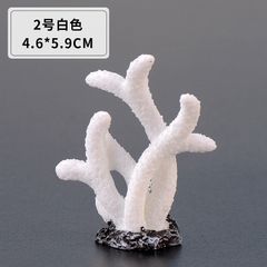 San Hô Nhựa Mini Trang Trí Bể Cá - Tiểu Cảnh Đẹp, Bền, Phong Cách Biển Nhân Tạo, Phụ Kiện Hồ Cá, Chất Liệu Resin Không Độc Hại