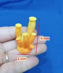 San Hô Nhựa Mini Trang Trí Bể Cá - Tiểu Cảnh Đẹp, Bền, Phong Cách Biển Nhân Tạo, Phụ Kiện Hồ Cá, Chất Liệu Resin Không Độc Hại