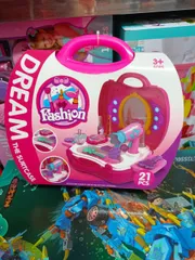 Fashion Dream Bộ Vali Trang Điểm Đồ Chơi Cho Bé Gồm 21 Chi Tiết 8228 Dream The Suitcase