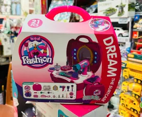 Fashion Dream Bộ Vali Trang Điểm Đồ Chơi Cho Bé Gồm 21 Chi Tiết 8228 Dream The Suitcase