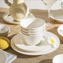 Bộ Bát Đĩa Cao Cấp Mikasa 22 Món - Bộ Đồ Ăn Sang Trọng Với Phong Cách Cổ Điển Và Thiết Kế Tinh Tế, Quà Tặng Hoàn Hảo cho Mọi Dịp