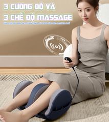 Máy massage chân hồng ngoại Nikio NK-183 - Massage bắp chân và bàn chân, pin sạc 2000mAh, đa chức năng, thiết kế sang trọng, thư giãn hiệu quả.