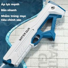 Súng Bắn Nước Tự Động Cảm Ứng - Bắn Xa 10m, Nạp Nước Nhanh, Kèm Pin Sạc & Kính Bảo Hộ - Đồ Chơi Hè Vui Nhộn Cho Trẻ Em