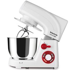Máy đánh trứng trộn bột Taurus Mixing Chef 1200W - 5.5L, 6 tốc độ, inox, phụ kiện đa năng cho bếp gia đình
