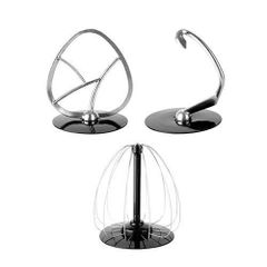Máy đánh trứng trộn bột Taurus Mixing Chef 1200W - 5.5L, 6 tốc độ, inox, phụ kiện đa năng cho bếp gia đình
