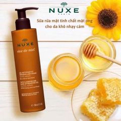 Gel Rửa Mặt Nuxe Reve De Miel 400ml - Sữa Rửa Mặt Dưỡng Ẩm Siêu Giàu Cho Da Nhạy Cảm, Làm Sạch Nhẹ Nhàng và Hiệu Quả