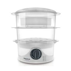 Nồi Hấp Điện Taurus SaluteCook 2 Tầng 6L - Hấp Thực Phẩm Nhanh, Giữ Dinh Dưỡng, Dễ Dàng Sử Dụng
