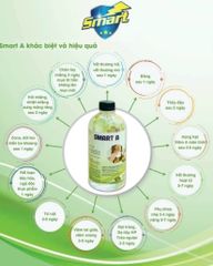 Dung Dịch Sát Khuẩn SmartA 500ml - Khử Khuẩn Da, Vệ Sinh Mũi Họng, An Toàn Cho Gia Đình, Được Sản Xuất Tại Việt Nam