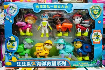 Bộ Sưu Tập Đồ Chơi 8 Nhân Vật Đội Chó Cứu Hộ 83168-GG5 Patrol Dogs Rescure Team 