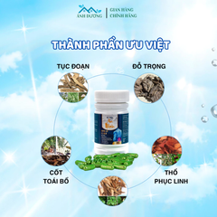 Viên Uống An Nhiên Hỗ Trợ Xương Khớp Thổ Phục Linh - Giảm Đau, Kháng Viêm, Cải Thiện Vận Động Cho Người Cao Tuổi